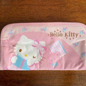 Zippered Fabric Hello Kitty wallet from Japan!